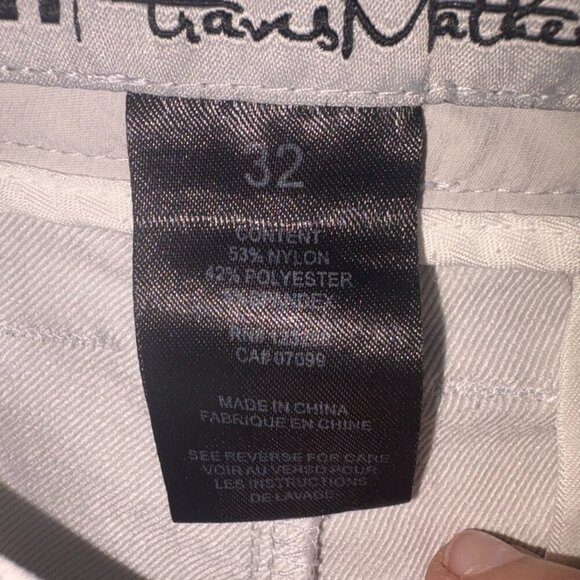 Travis Mathew Flat Front Chino Golf Shorts size Waist 32 Traditional Classic - Picture 4 of 10